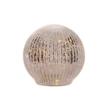 11 CM LED MERCURY RIBBED SPHERE - Pure Apotheca