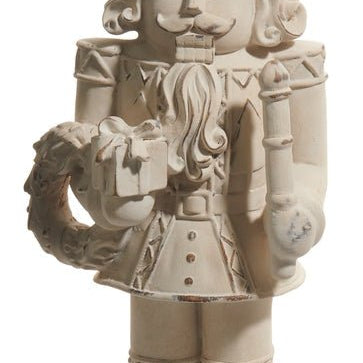 11” WHITEWASHED NUTCRACKER - 3 ASSTD - Pure Apotheca