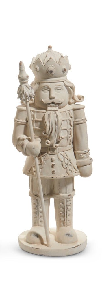 11” WHITEWASHED NUTCRACKER - 3 ASSTD - Pure Apotheca
