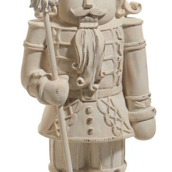 11” WHITEWASHED NUTCRACKER - 3 ASSTD - Pure Apotheca