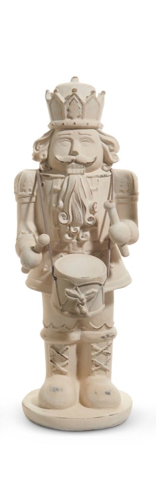 11” WHITEWASHED NUTCRACKER - 3 ASSTD - Pure Apotheca