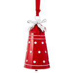 11.25" Red with White Polka Dot Bell - Pure Apotheca