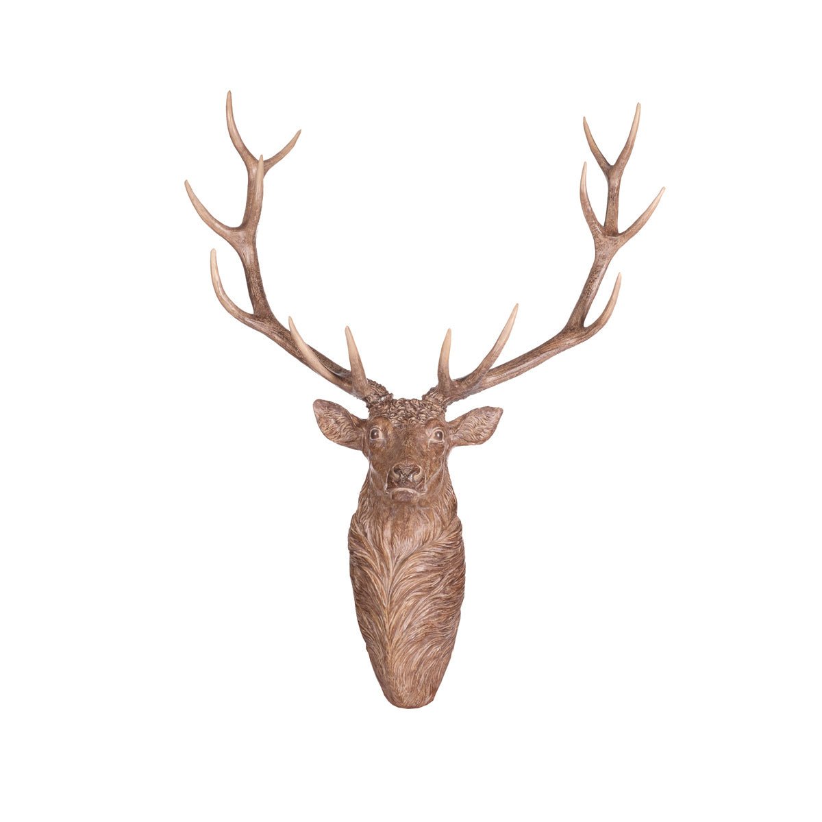 126.5 CM WODD CARVED REINDEER WALL DECOR - Pure Apotheca