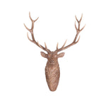 126.5 CM WODD CARVED REINDEER WALL DECOR - Pure Apotheca