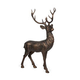 130 CM METALLIC WOODLAND REINDEER STANDING - Pure Apotheca