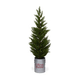 132 CM POTTED MERRY CHRISTMAS TREE - Pure Apotheca