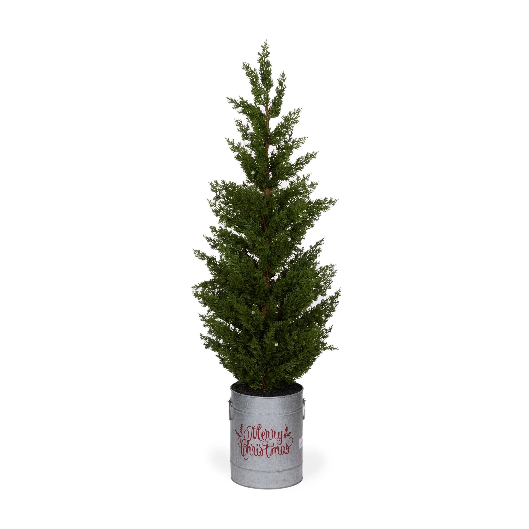 132 CM POTTED MERRY CHRISTMAS TREE - Pure Apotheca