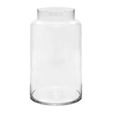 Glass Dimi Squat Dome Vase Large Clear