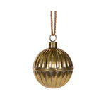 14 CM CHAMPAGNE RIBBED BELL - Pure Apotheca
