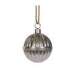 14 CM SILVER RIBBED BELL - Pure Apotheca