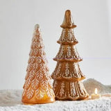 14.5" Ornate Gingerbread Trees - 2 SIZES - Pure Apotheca