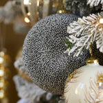 15 CM SILVER CAVIAR BAUBLE - Pure Apotheca