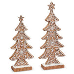 15" Gingerbread Trees - Set/2 - Pure Apotheca