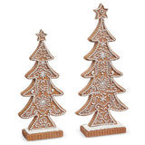 15" Gingerbread Trees - Set/2 - Pure Apotheca