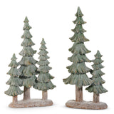 15.75" Green and Natural Trees - 2 ASSTD - Pure Apotheca