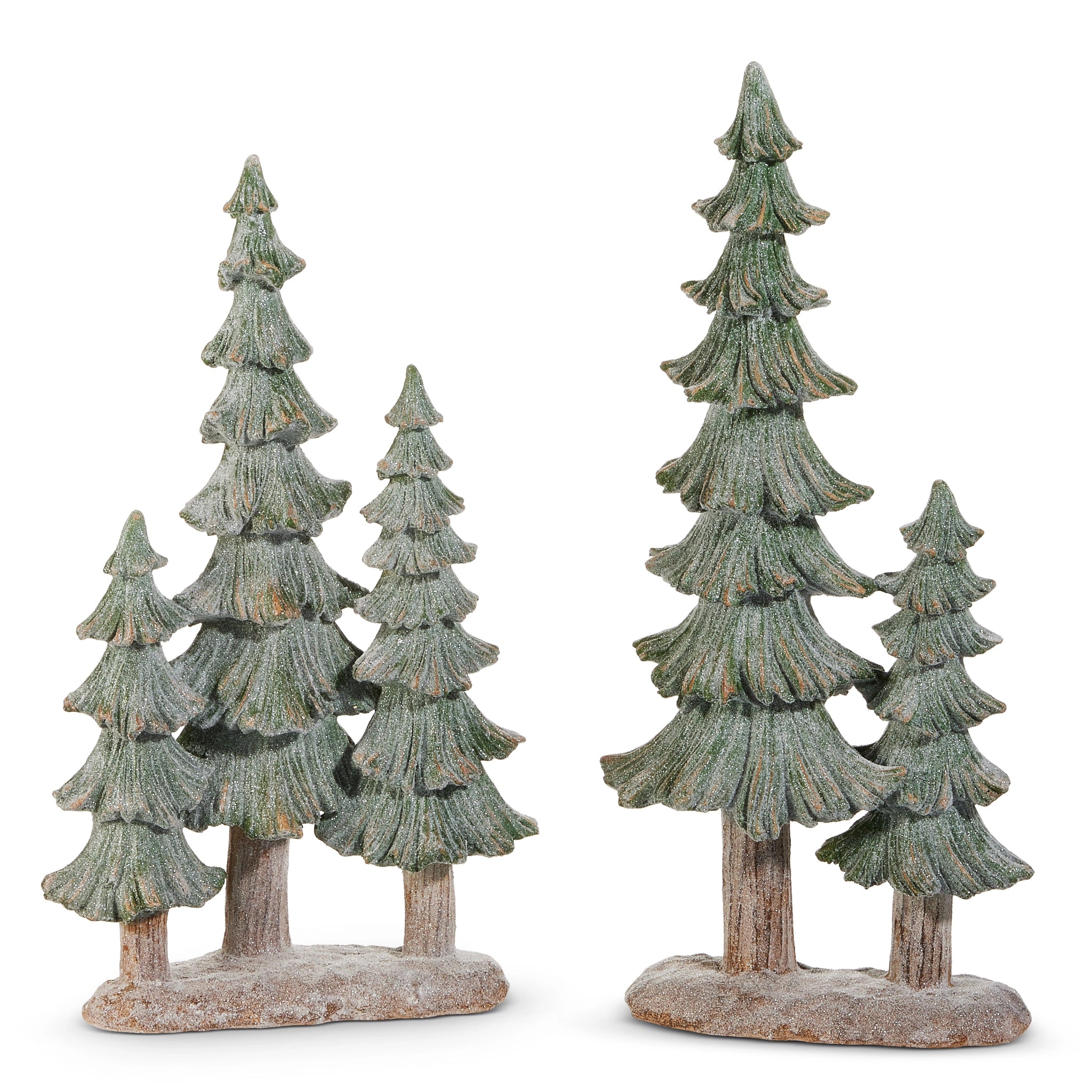 15.75" Green and Natural Trees - 2 ASSTD - Pure Apotheca