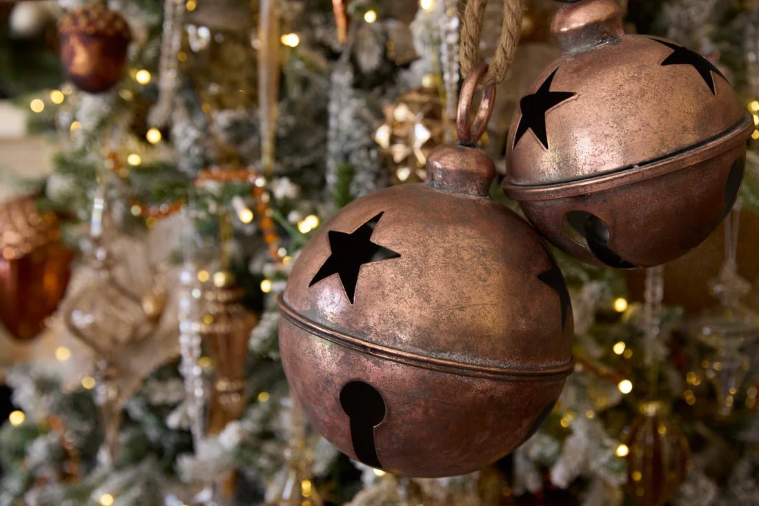 16 CM ANTIQUE COPPER BELL - Pure Apotheca