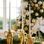 17 CM GILDED BOW CANDLE HOLDER - Pure Apotheca