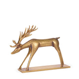17.5 CM METALLIC METAL REINDEER - Pure Apotheca