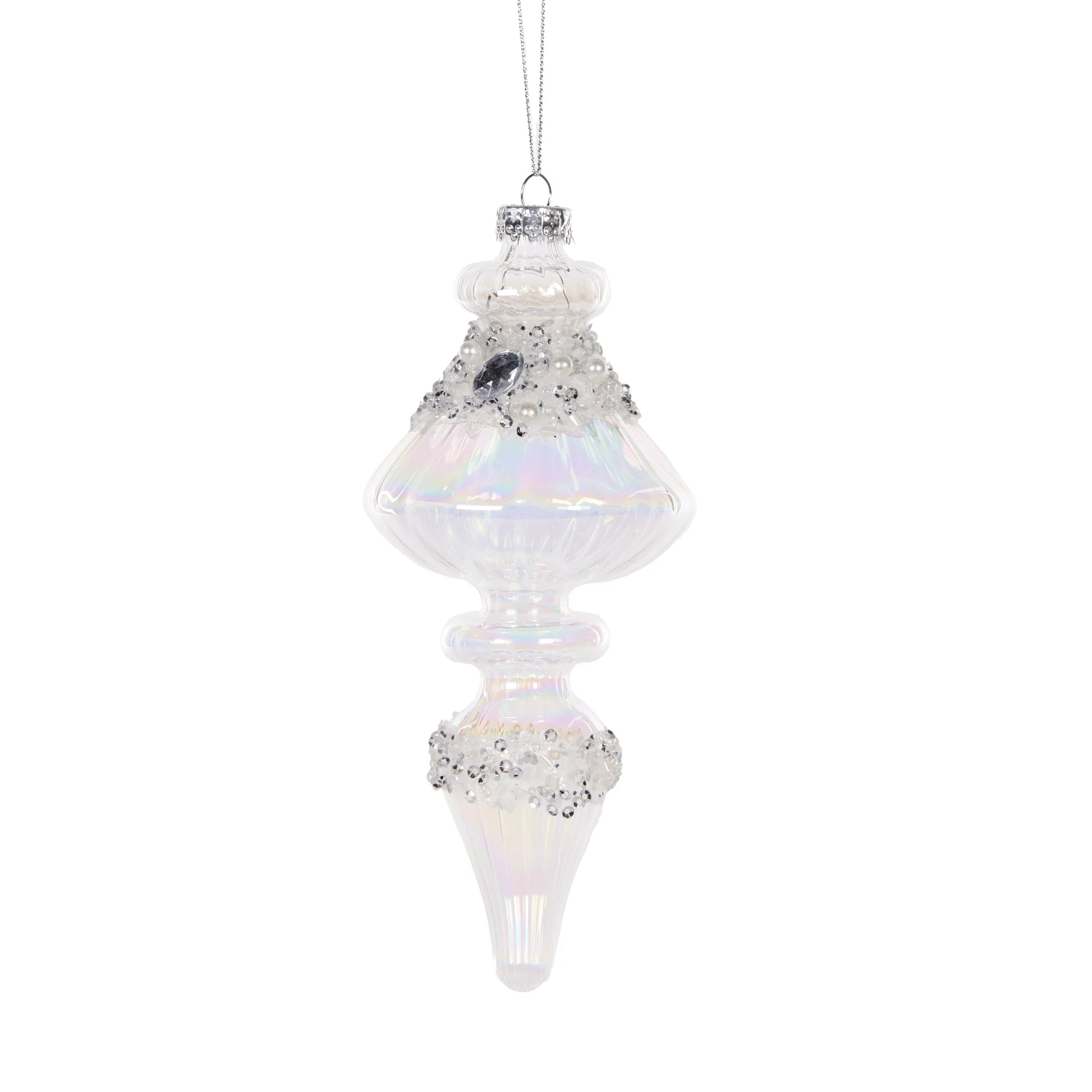 17.5CM CUT JEWEL FINIAL HANGING - Pure Apotheca