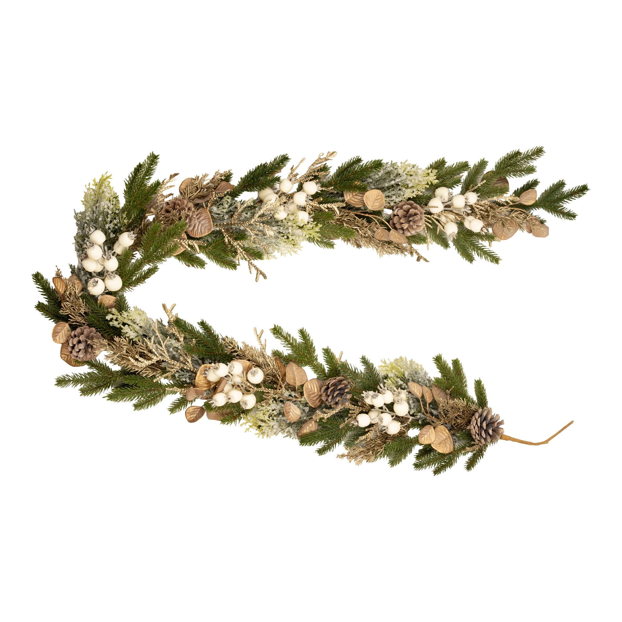 180cm Natural White Berry Garland - Pure Apotheca
