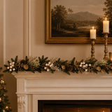 180cm Natural White Berry Garland - Pure Apotheca