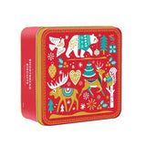 VPC Christmas Shortbread Tin - Nordic Xmas Red 180g
