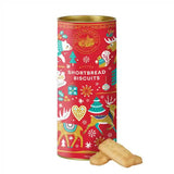 VPC Christmas Shortbread Tube - Nordic Xmas Red 180g