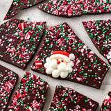 Remarkable Chocolate Smash Bark Candy Cane Christmas 135g