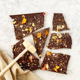 Remarkable Chocolate Smash Bark Luxury Hazelnut & Orange 135g
