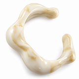 Curve Resin Cuff Natural