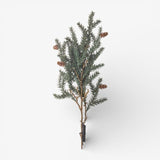 Pinecone Light Up Branch 40cm