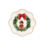 2 ASST COSY BEAR DESSERT PLATES
