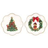 2 ASST COSY BEAR DESSERT PLATES
