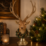 Woodlands Natural Deer Bust 46cm