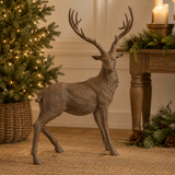 Woodlands Natural Standing Deer 78cm