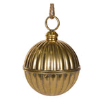 20 CM CHAMPAGNE RIBBED BELL - Pure Apotheca