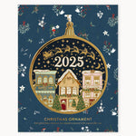 2025 Christmas Village Enamel Ornament - Pure Apotheca