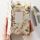 2025 Petite Linen Bound Planner Peony - Pure Apotheca