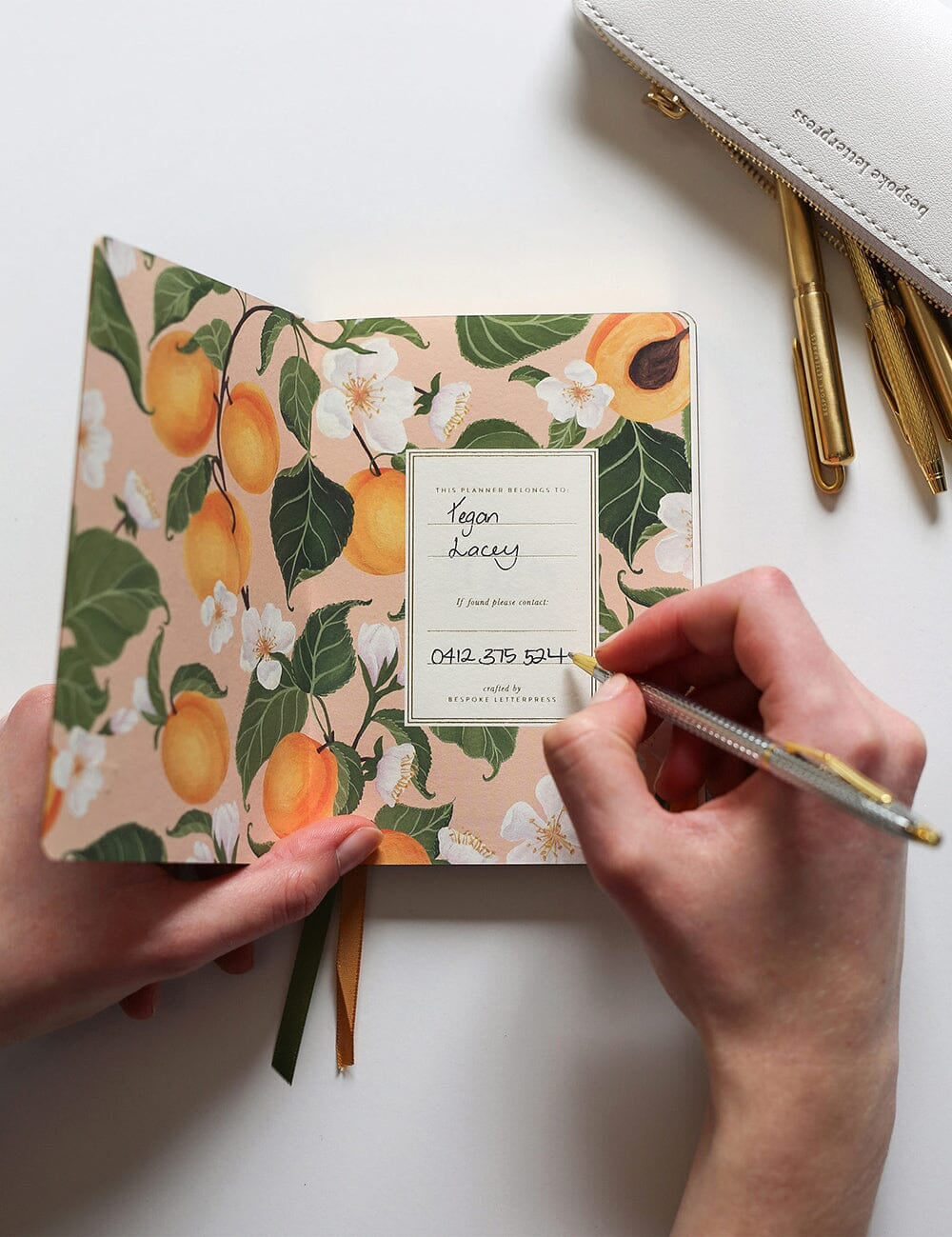 2025 Pocket Planner Peaches - Pure Apotheca