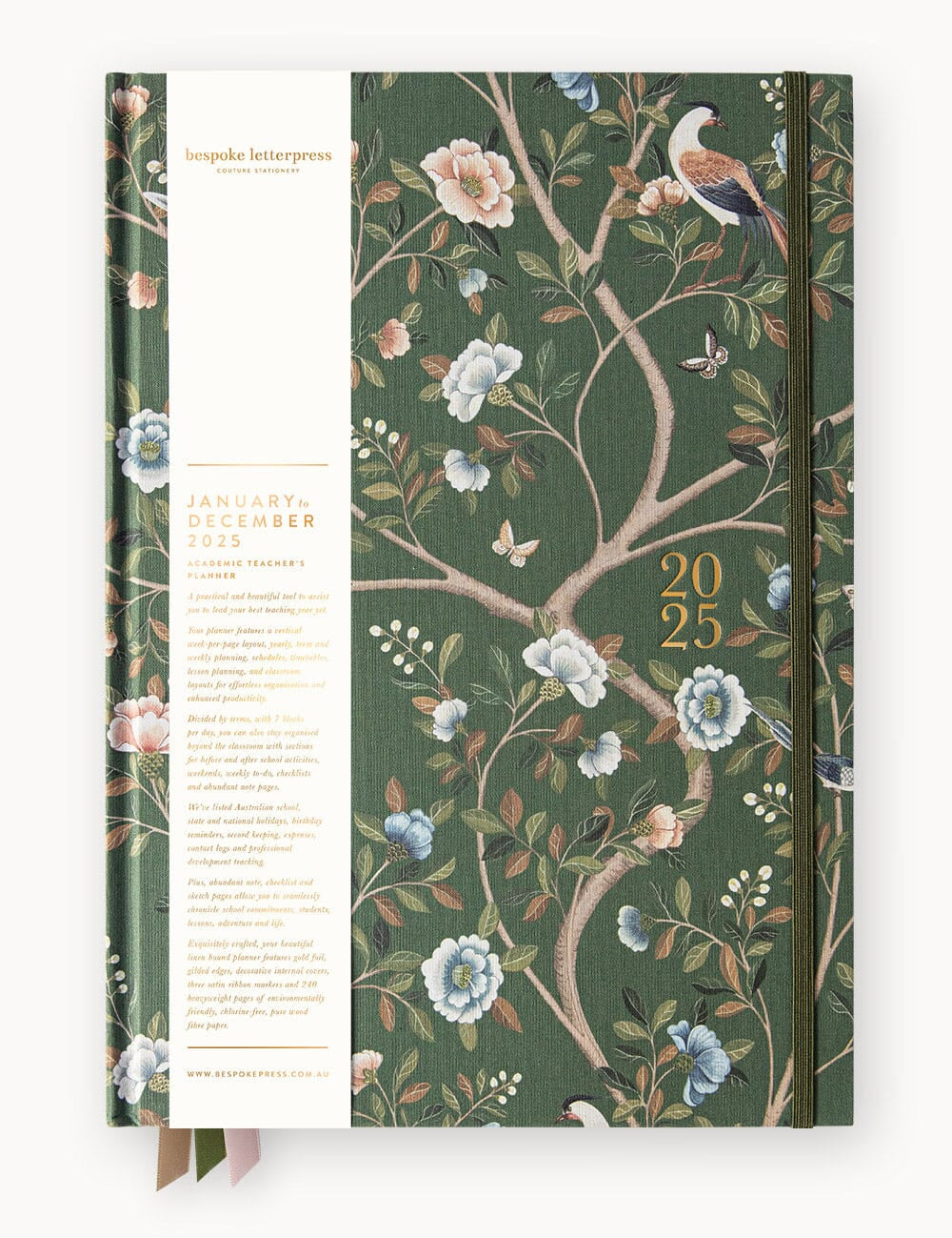 2025 Teachers Planner Camellia - Pure Apotheca