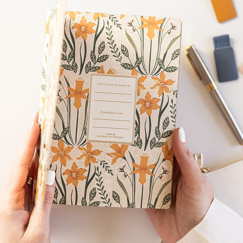 2025 Weekly Planner Notebook Daffodil - Pure Apotheca