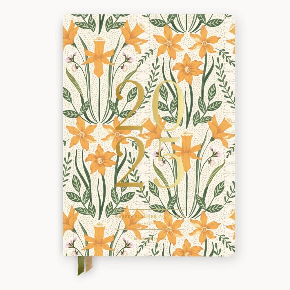 2025 Weekly Planner Notebook Daffodil - Pure Apotheca