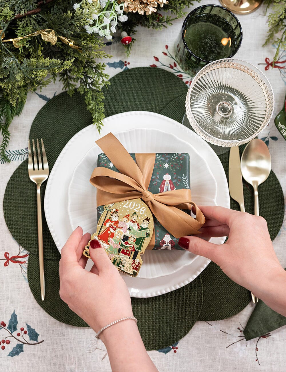 2026 Christmas Carolers Enamel Ornament - Pure Apotheca