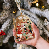 2026 Christmas Carolers Enamel Ornament - Pure Apotheca