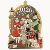 2026 Christmas Carolers Enamel Ornament - Pure Apotheca