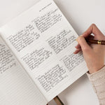 2026 Day to a Page Large Linen Bound Planner - Bronze - Pure Apotheca