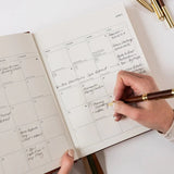 2026 Day to a Page Large Linen Bound Planner - Bronze - Pure Apotheca