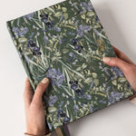 2026 Day to a Page Large Linen Bound Planner - Indigo Haven - Pure Apotheca