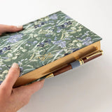 2026 Day to a Page Large Linen Bound Planner - Indigo Haven - Pure Apotheca